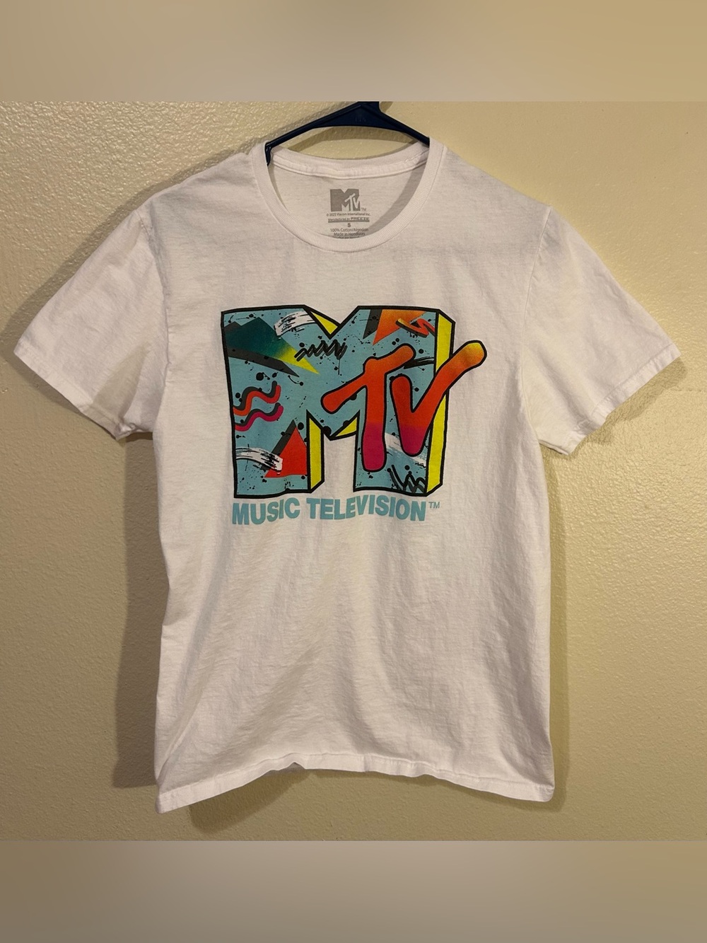 MTV Logo T Shirt Size Small